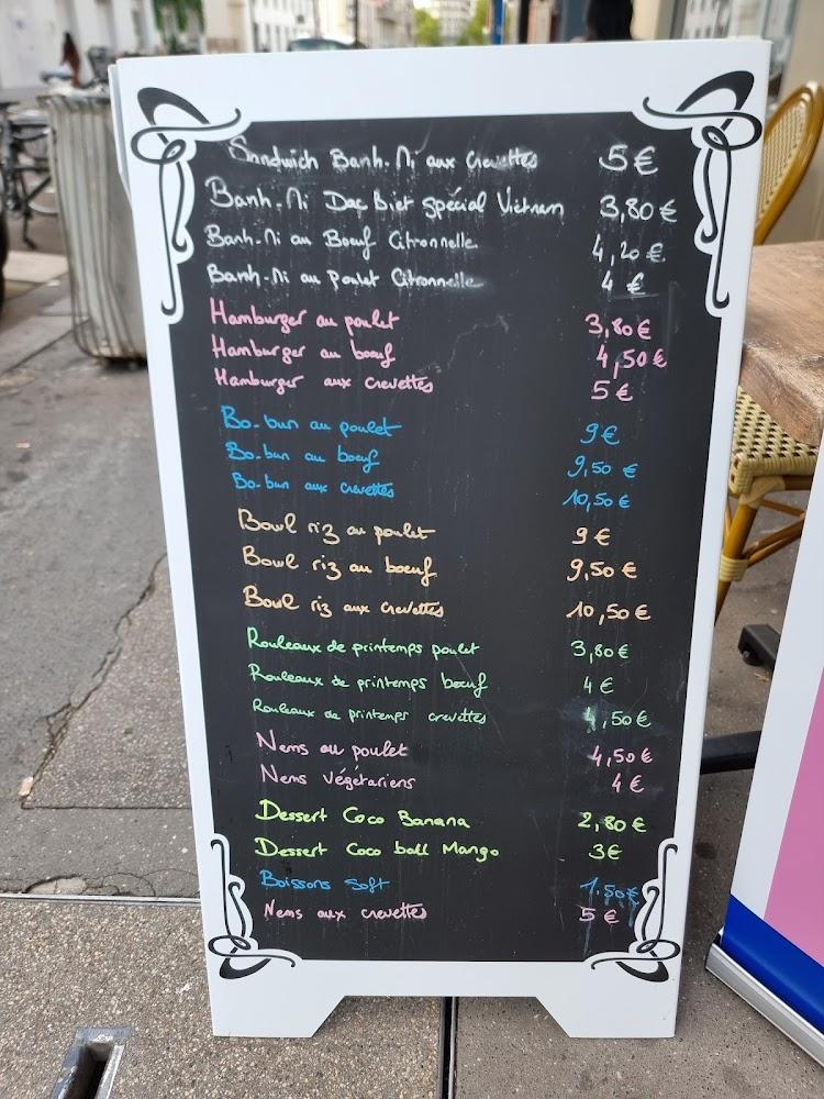 THUY - Street Food Vietnamienne - Menu Image 2